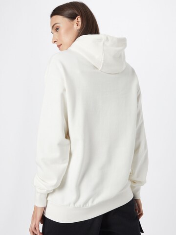 Sweat-shirt Goldgarn en blanc