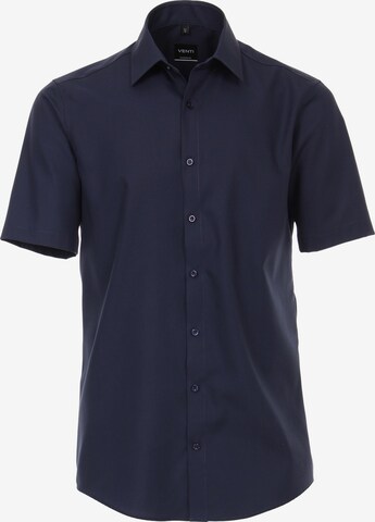 VENTI Business Shirt in Blue: front