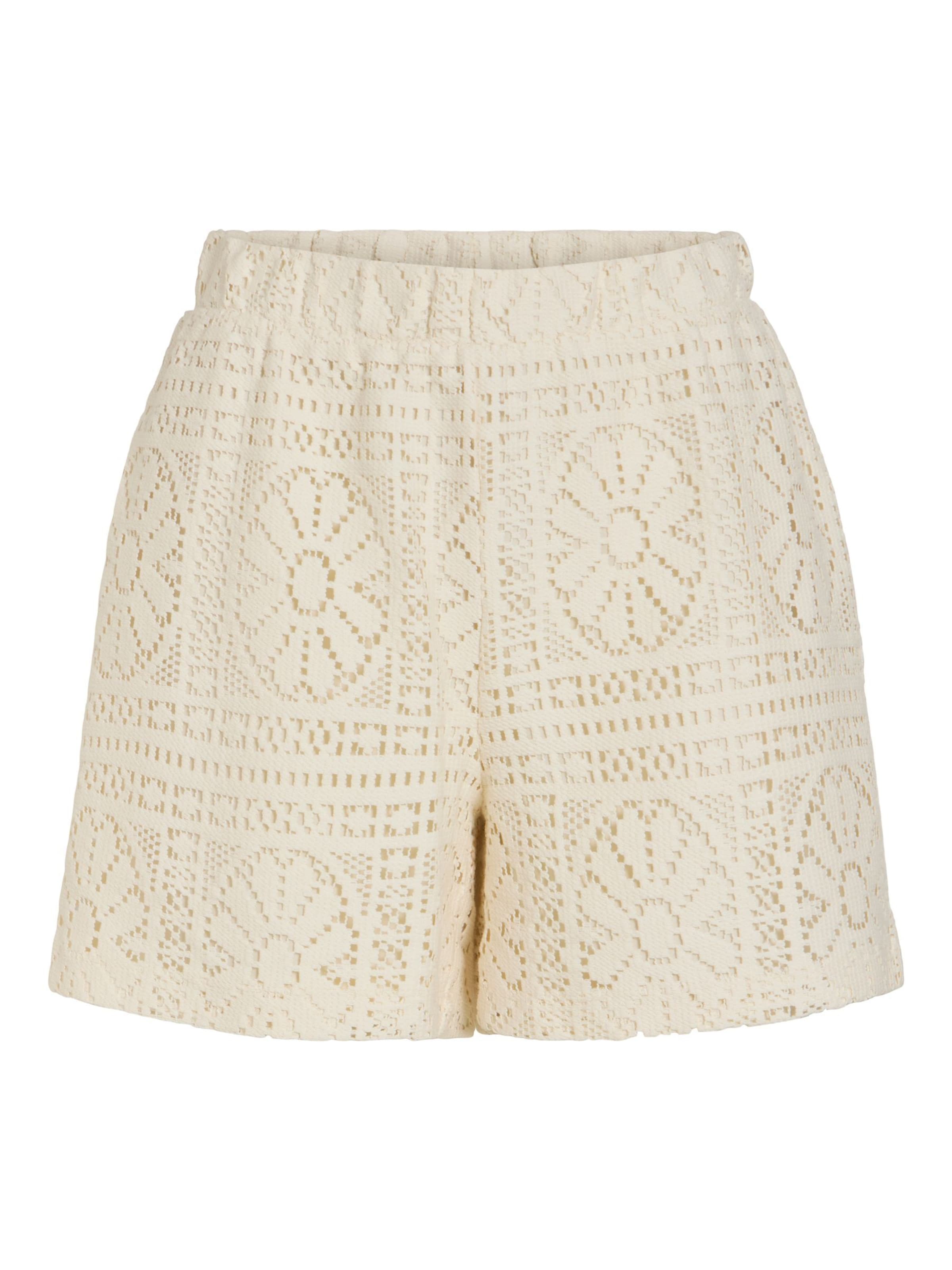 VILA Regular Trousers 'VIMerinda' in Beige: front