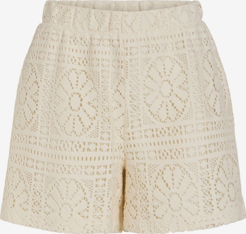 VILA Regular Trousers 'VIMerinda' in Beige: front