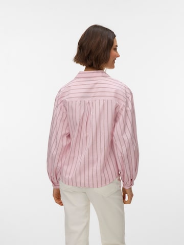 VERO MODA Блузка 'VMGINA' в Ярко-розовый
