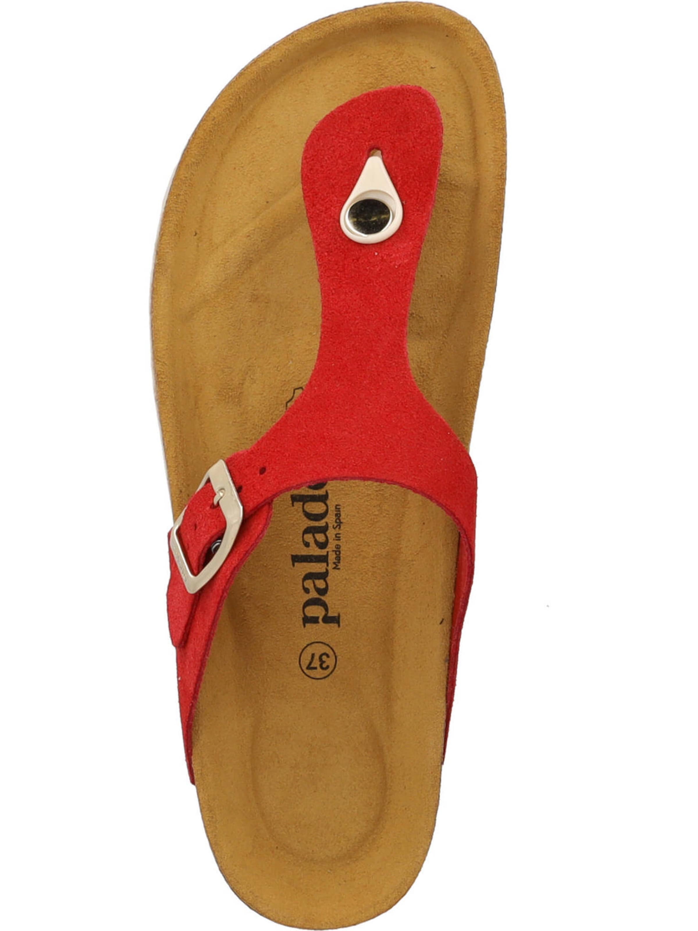 Palado T-bar sandals 'Kos' in Red