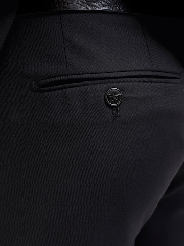 JACK & JONES Slimfit Suorat housut 'Solaris' värissä musta