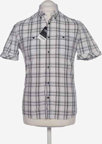 CELIO Button Up Shirt in XS in White: front
