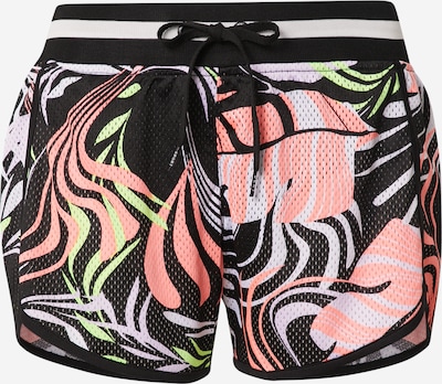 DKNY Performance Sportshorts 'DIZZY' in hellgelb / pink / schwarz / weiß, Produktansicht