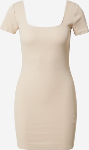 Robe Tally Weijl en beige : devant