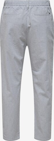 Coupe slim Pantalon à pince 'Dew' Only & Sons en bleu