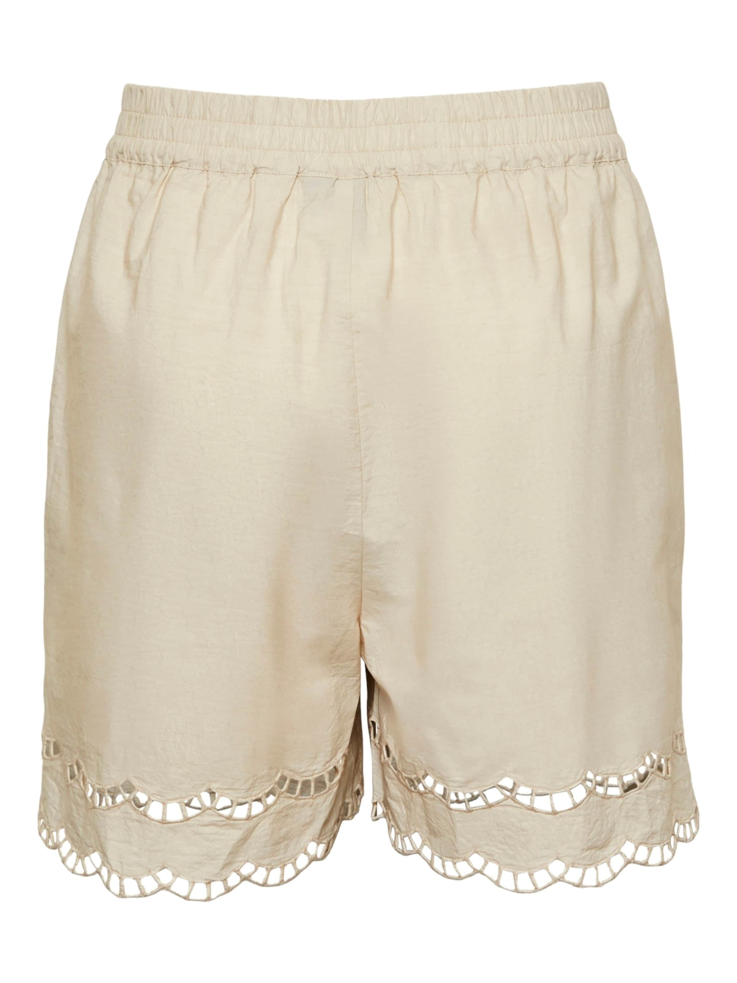 PIECES Loose fit Pants 'PCSara' in Grey: front