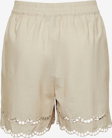 PIECES Bukser 'PCSara' i grå: forside