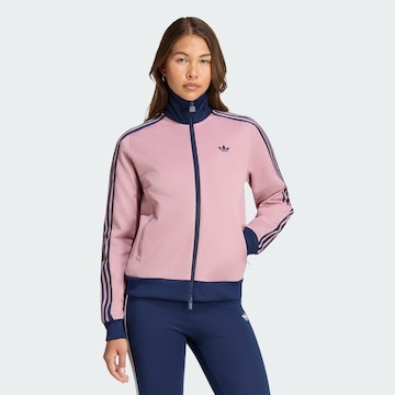 ADIDAS ORIGINALS - Sudadera con cremallera 'Classic' en lila: frente