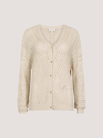 Cardigan bavarois ' ' Apricot en gris