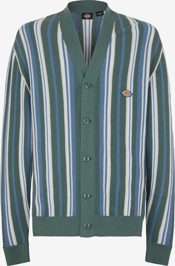 Geacă tricotată 'GLADE SPRING' DICKIES pe ecru / albastru / verde închis / alb, Vizualizare produs