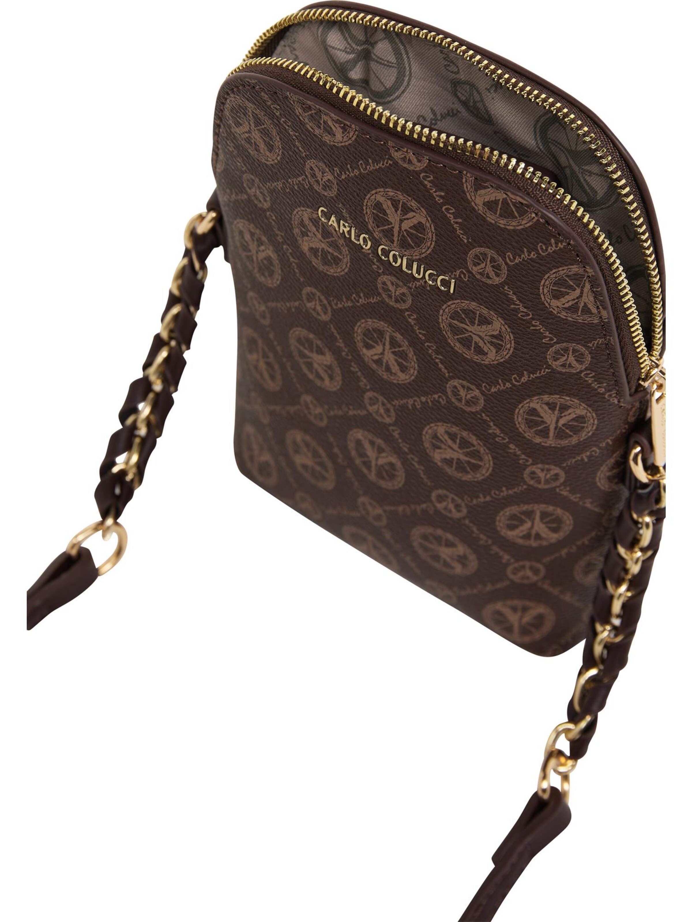 Carlo Colucci Rugzak 'Dalceggio' in Bruin