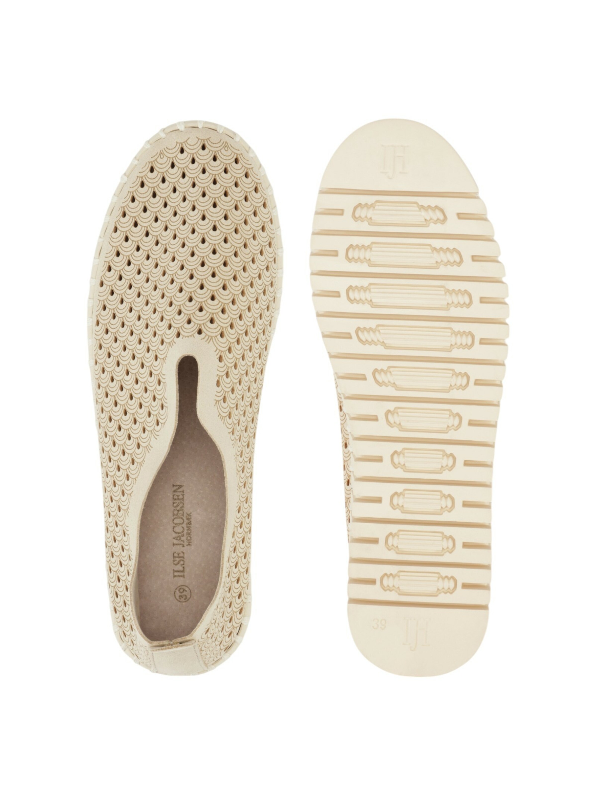 ILSE JACOBSEN Belebújós cipők 'Tulip' - bézs