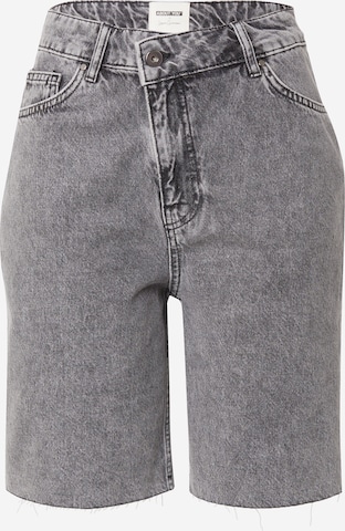 ABOUT YOU x Laura Giurcanu Regular Jeans 'Svea' in Grey: front