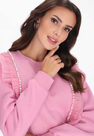 faina Sweatshirt in Roze