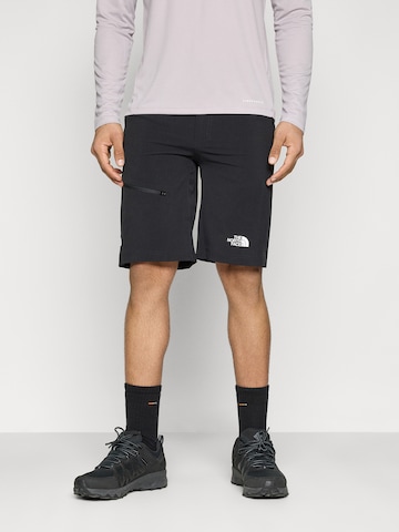 Regular Pantaloni outdoor 'Speelight' de la THE NORTH FACE pe negru: față