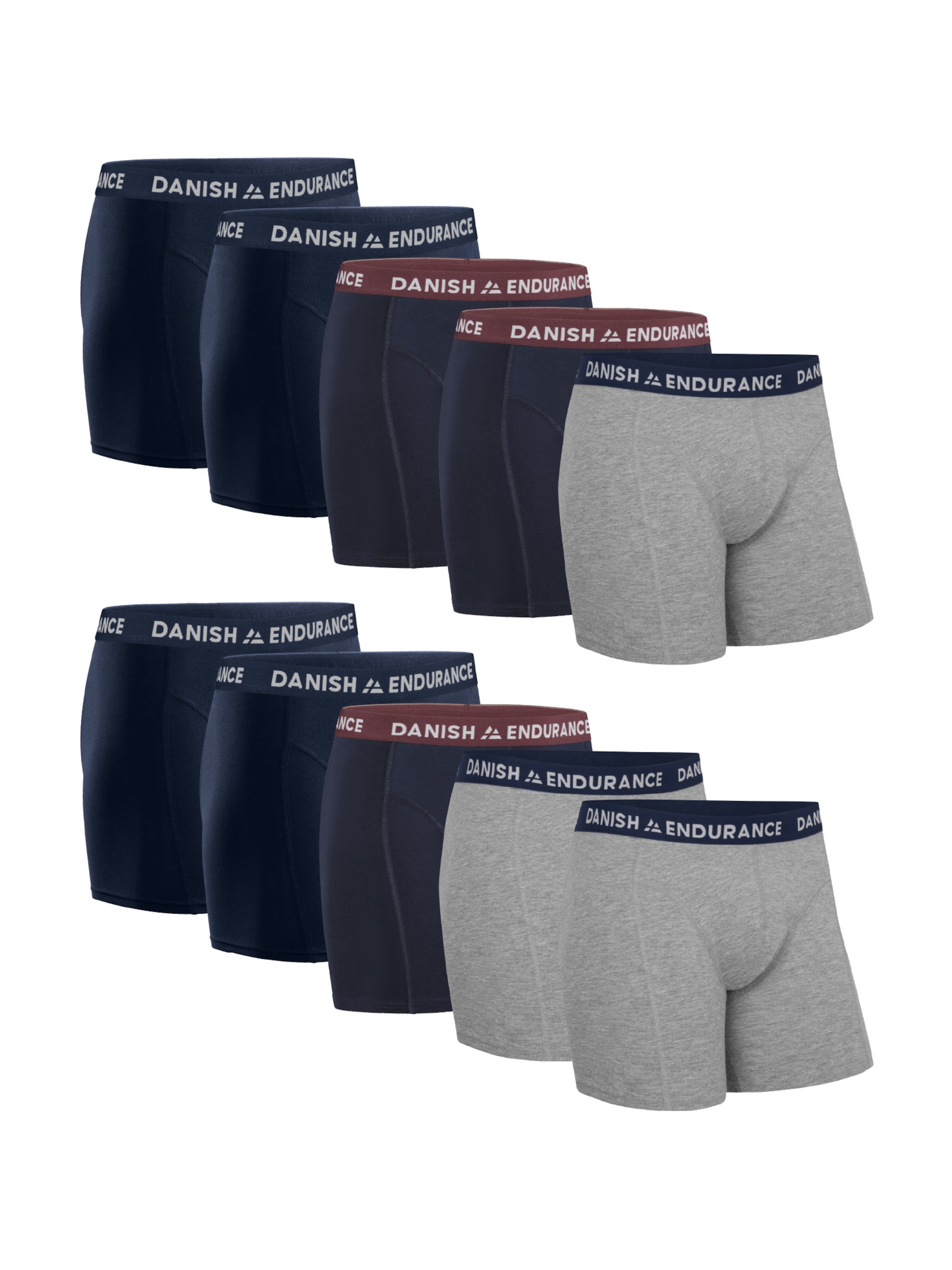 DANISH ENDURANCE Boxershorts in Blauw: voorkant