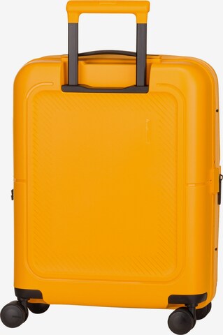 American Tourister Trolley ' Dashpop Spinner 55 EXP ' in Gelb