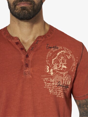 Jan Vanderstorm Shirt 'Godbert' in Red