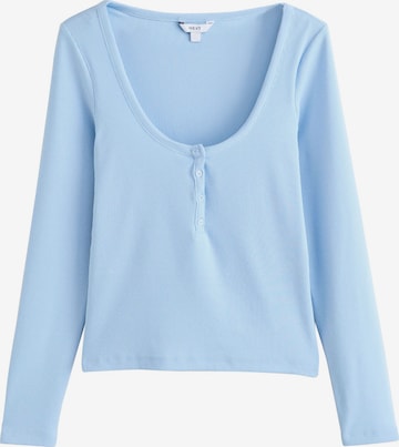 T-shirt Next en bleu : devant
