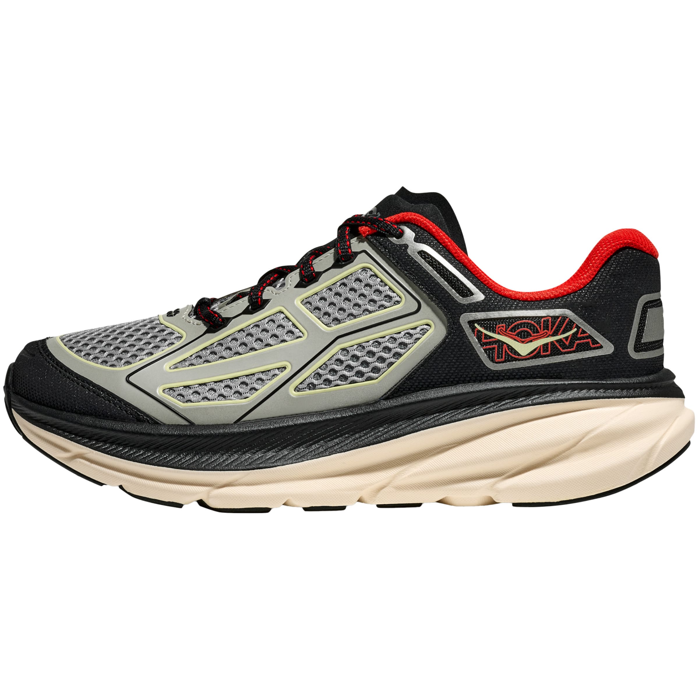 HOKA Laufschuh 'Clifton 9' in Grau: Vorderseite