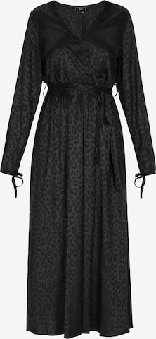 faina - Vestido 'Festive' em preto: frente