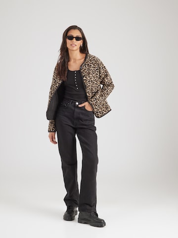 PIECES Between-Season Jacket 'PCMalina' in Beige