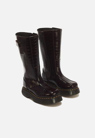 raudona Dr. Martens Auliniai 'Buzz Hi'