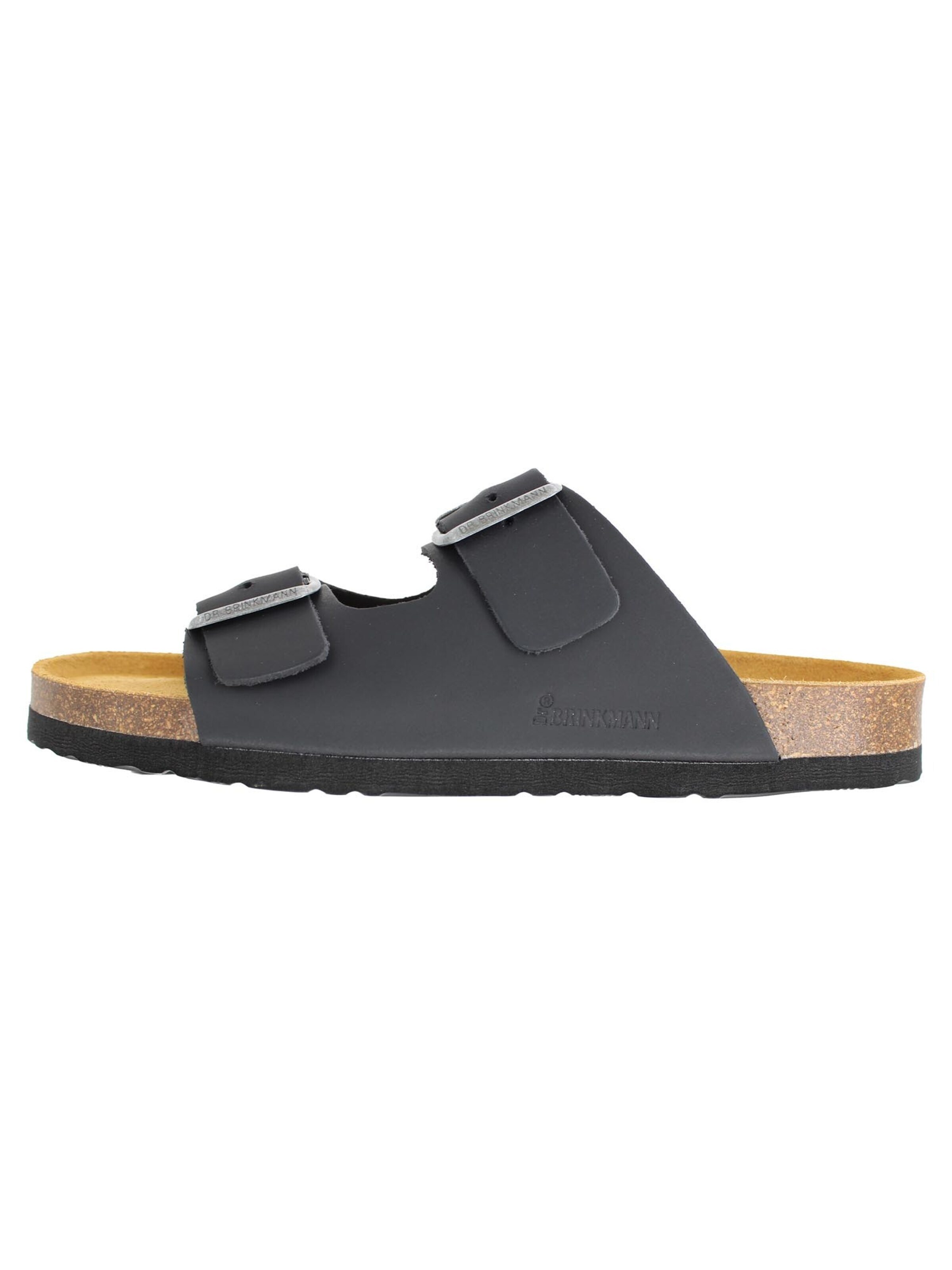 DR. BRINKMANN Pantolette 'Bonillo'‌‌‌‌‌‌‌‌‌ in Blau: Vorderseite