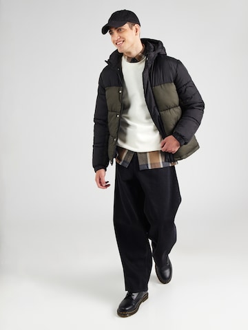 JACK & JONES Prehodna jakna 'JCOUNION' | zelena barva
