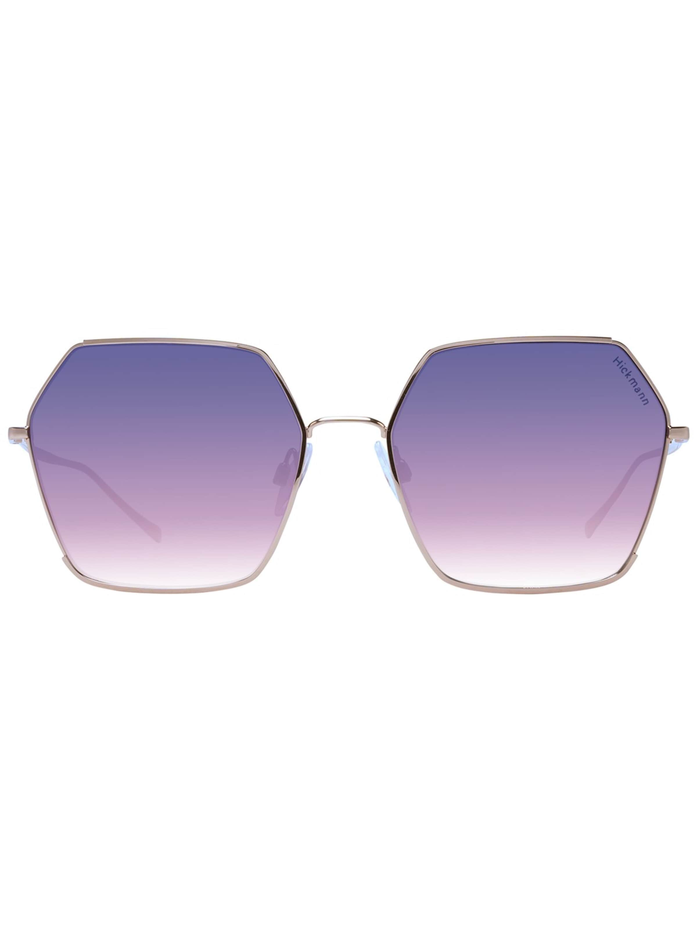 Ana Hickmann Zonnebril 'Ana Hickmann Sunglasses HI3162 05A 55' in Goud: voorkant