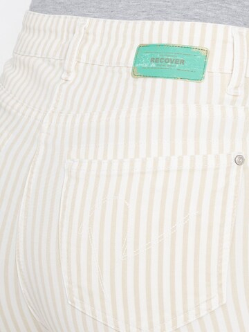Recover Pants Regular Hose 'Frieda' in Beige