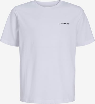 JJ Rebel Tričko - Biela: predná strana