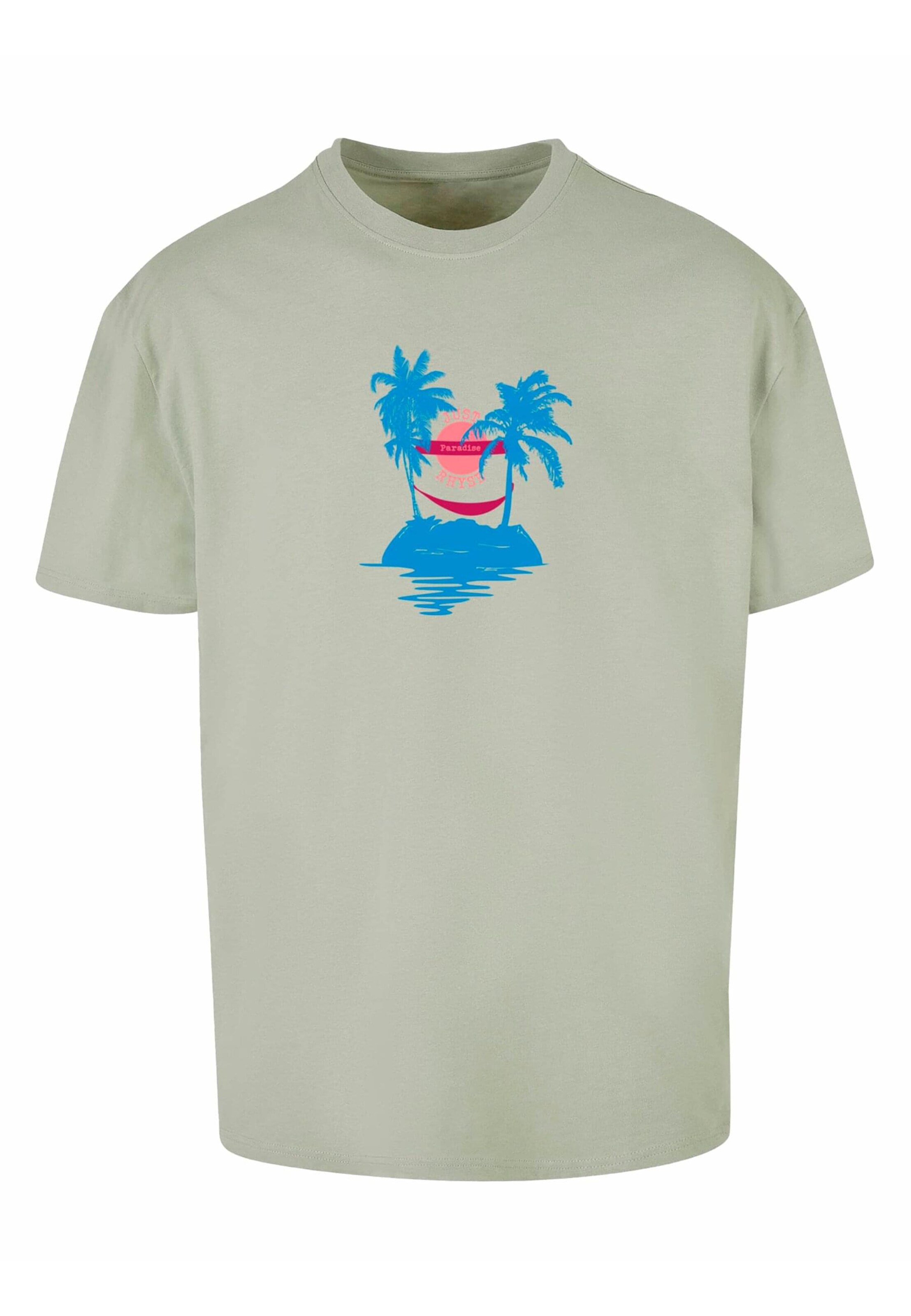 Just Rhyse T-Shirt 'Molokai' in Grün: Vorderseite