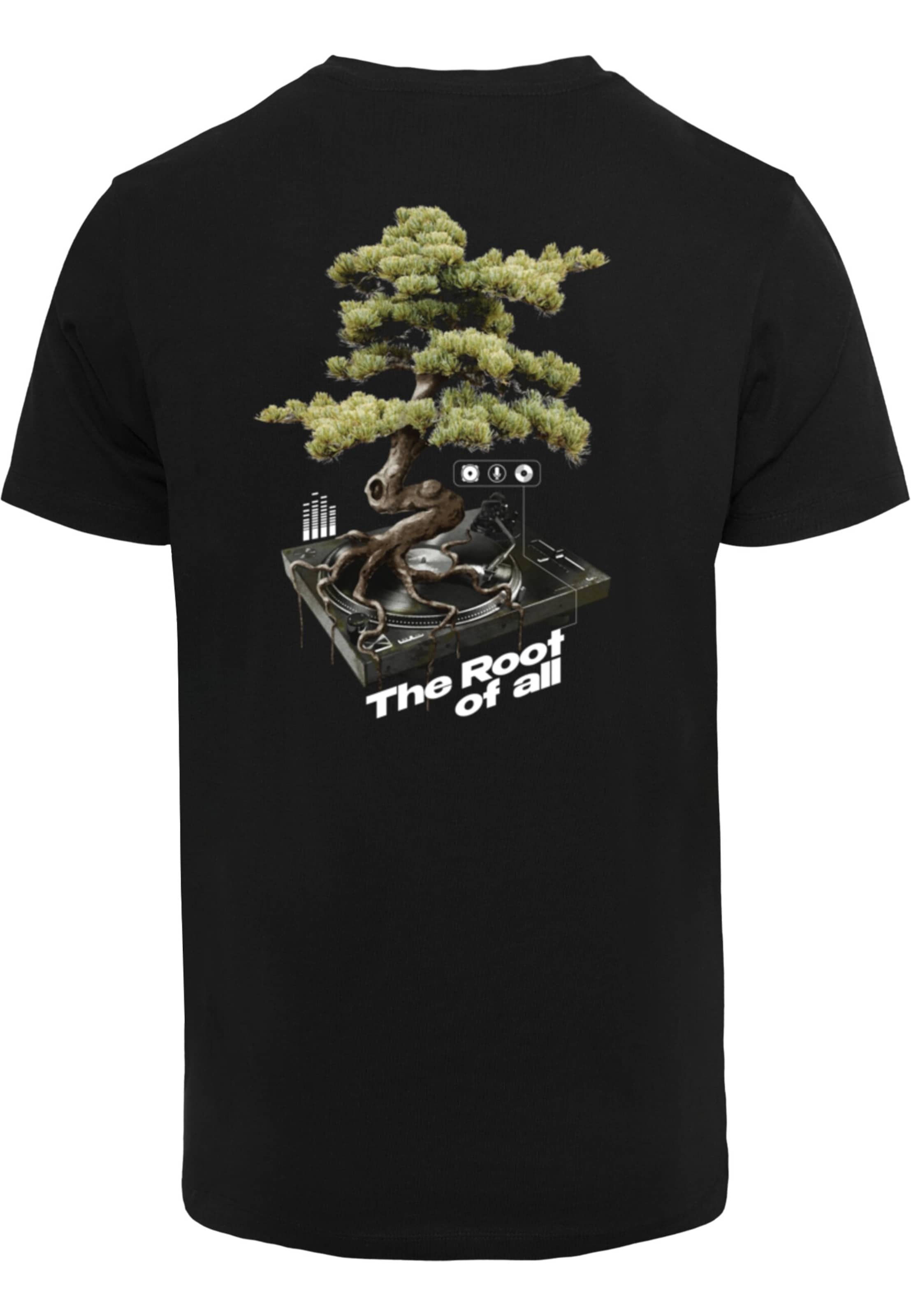 Mister Tee Shirt 'Root of All' in Black