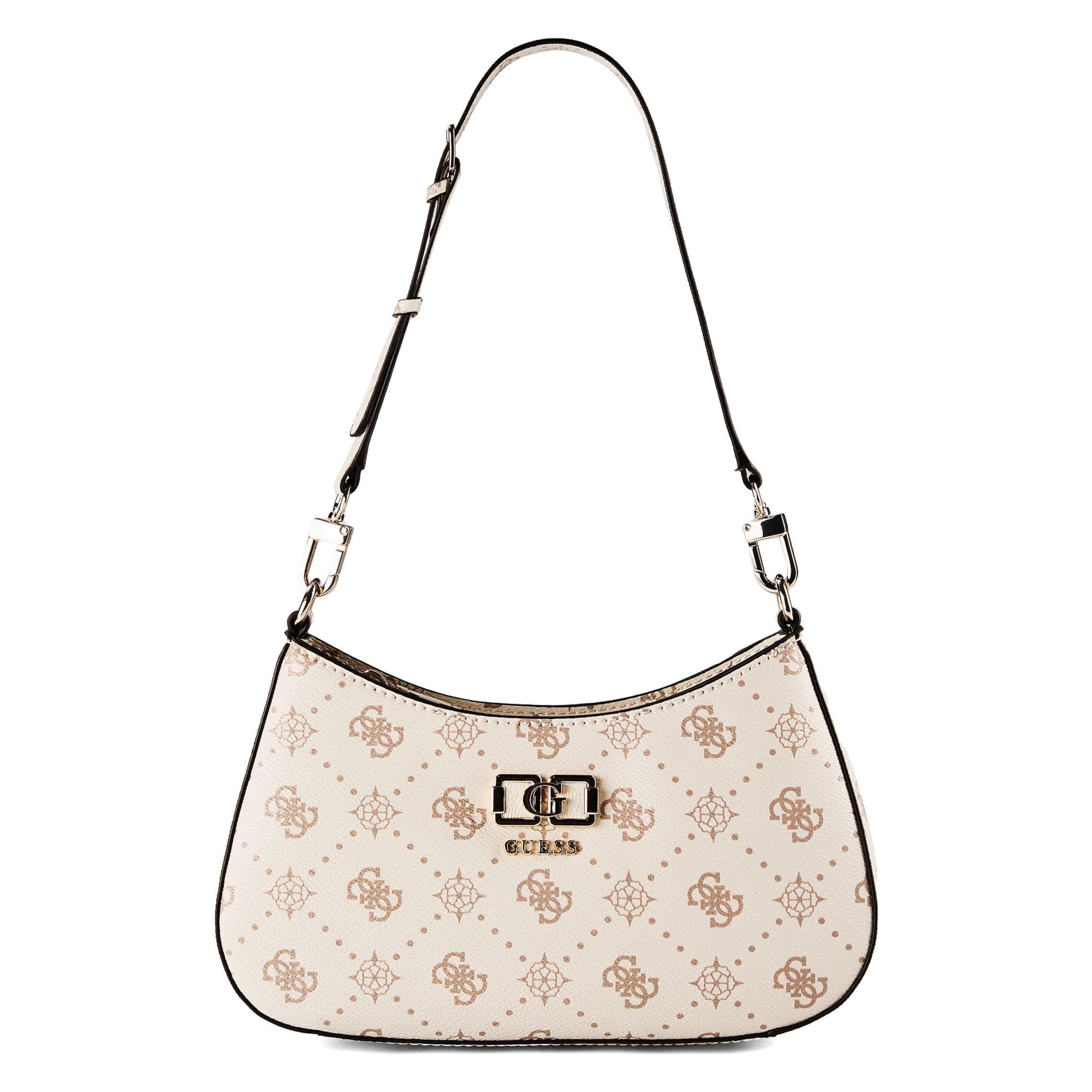 Sac bandoulière 'Emelie' GUESS en beige : devant