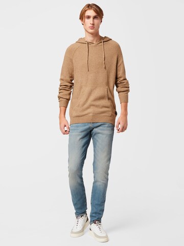 TOM TAILOR DENIM Sweater in Beige