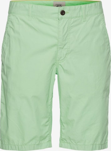 CAMEL ACTIVE Chino Shorts Regular Fit in Grün: Vorderseite