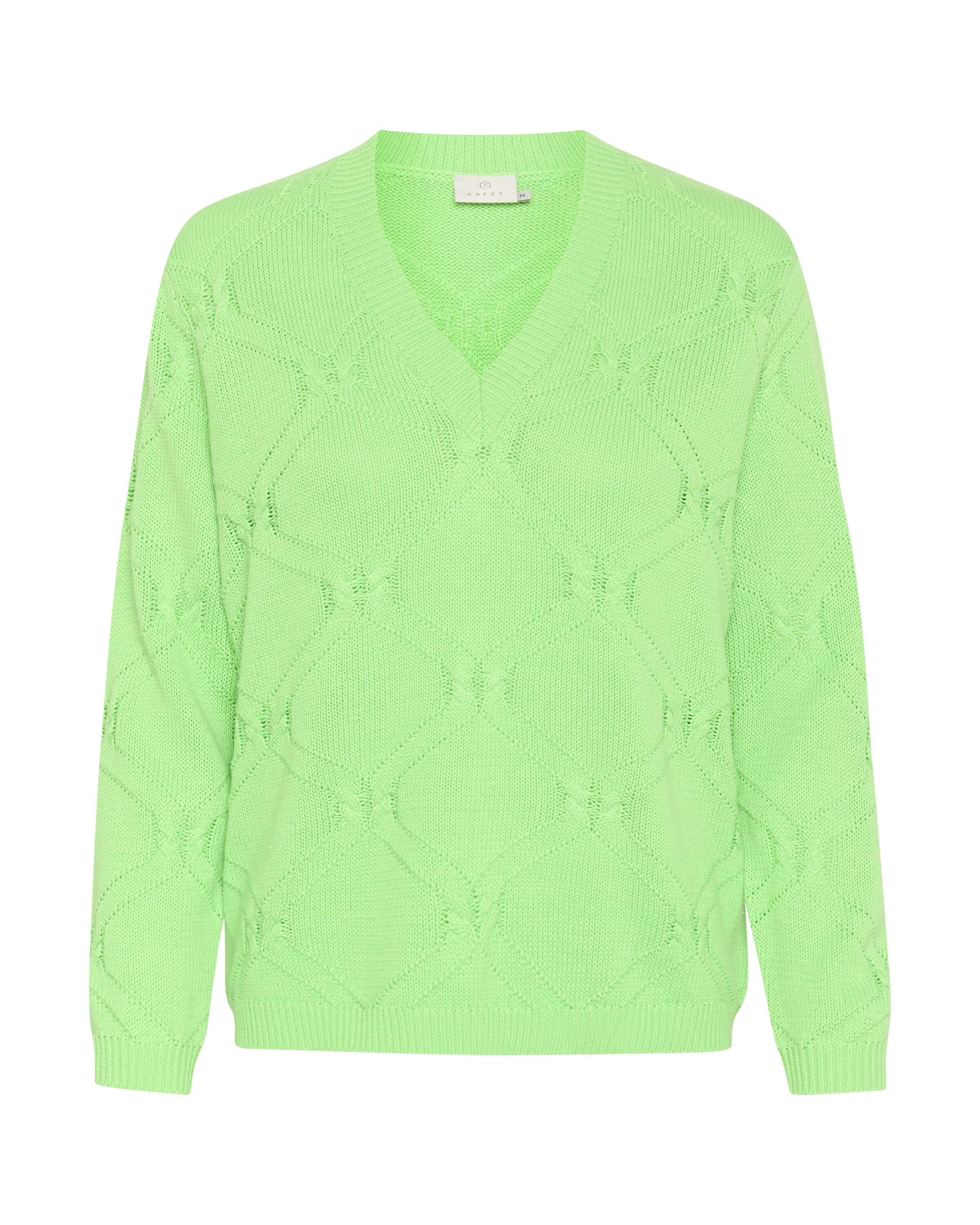 Kaffe - Jersey 'KACharlie' en verde: frente