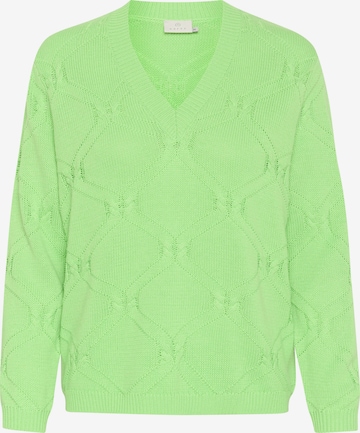Kaffe - Jersey 'KACharlie' en verde: frente