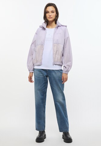 MUSTANG Between-Season Jacket 'Hanna' in Purple