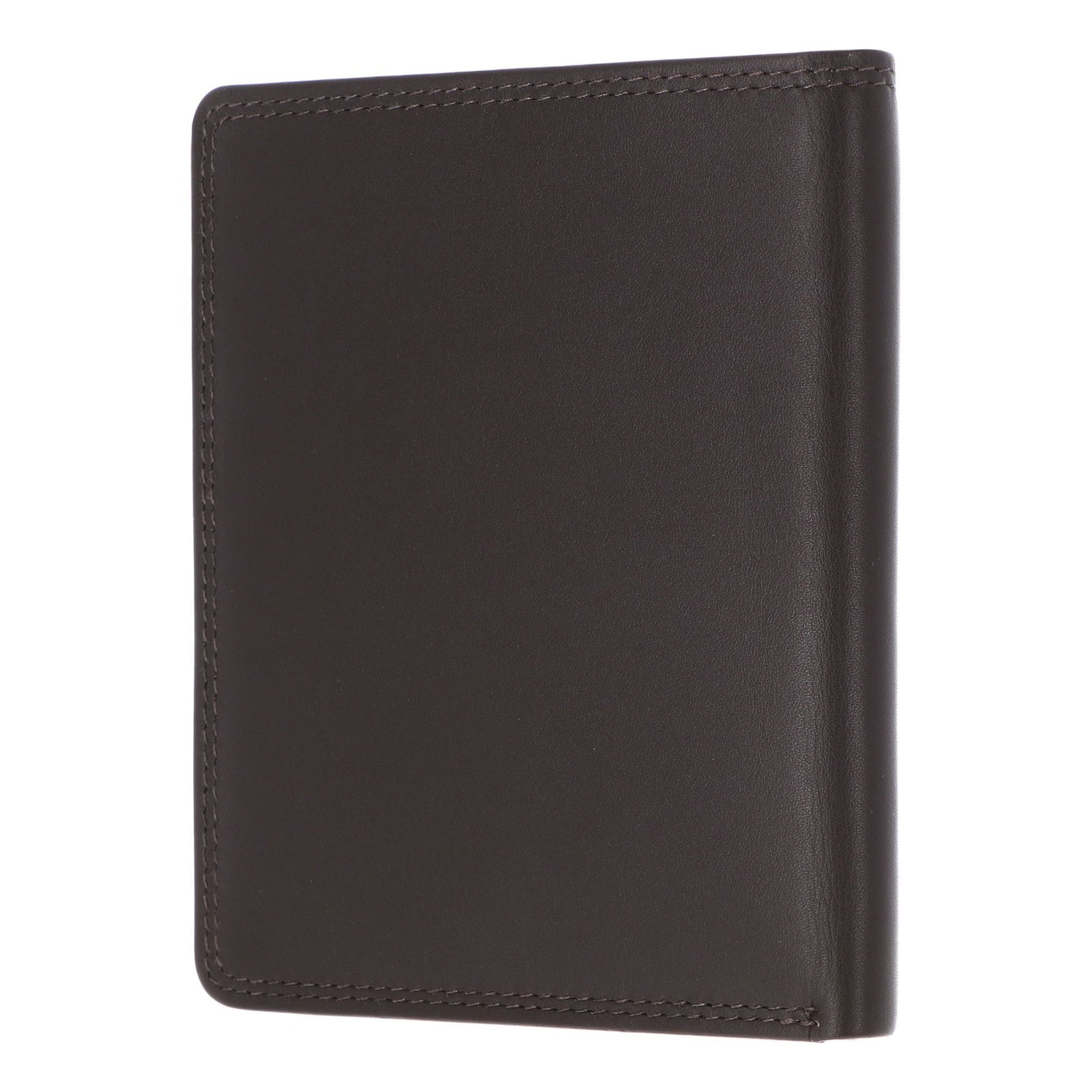 Porte-monnaies 'RFID' GOLDEN HEAD en marron