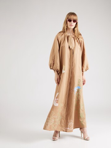 Helmstedt Kjole 'Momo' i beige: forside