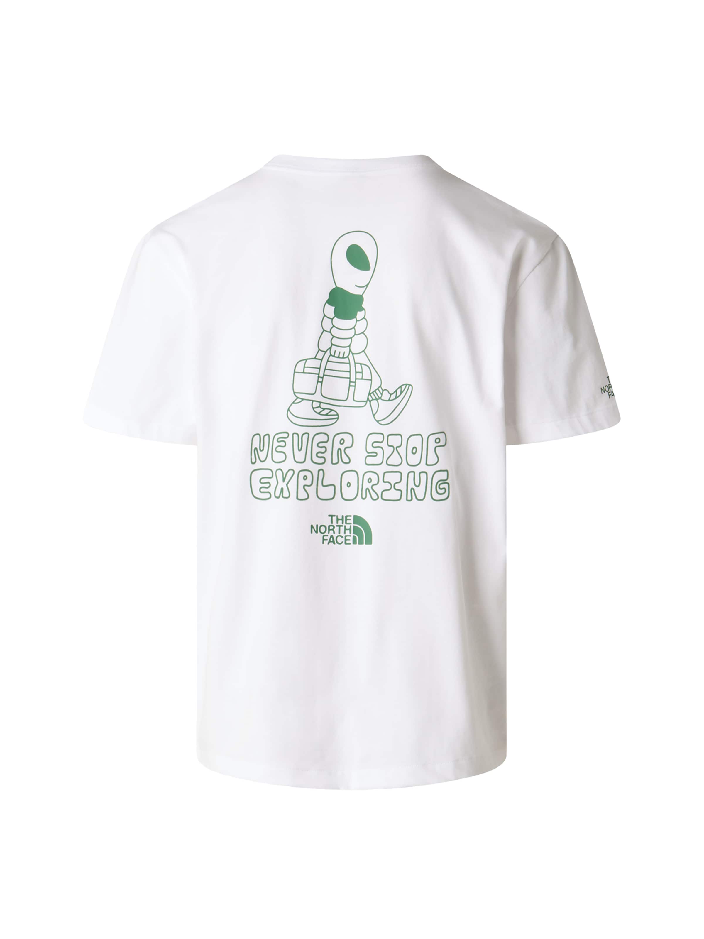 THE NORTH FACE Mezek 'M ALIEN  RELAXED SHORT SLEEVE TEE-GRAPHI' - fehér