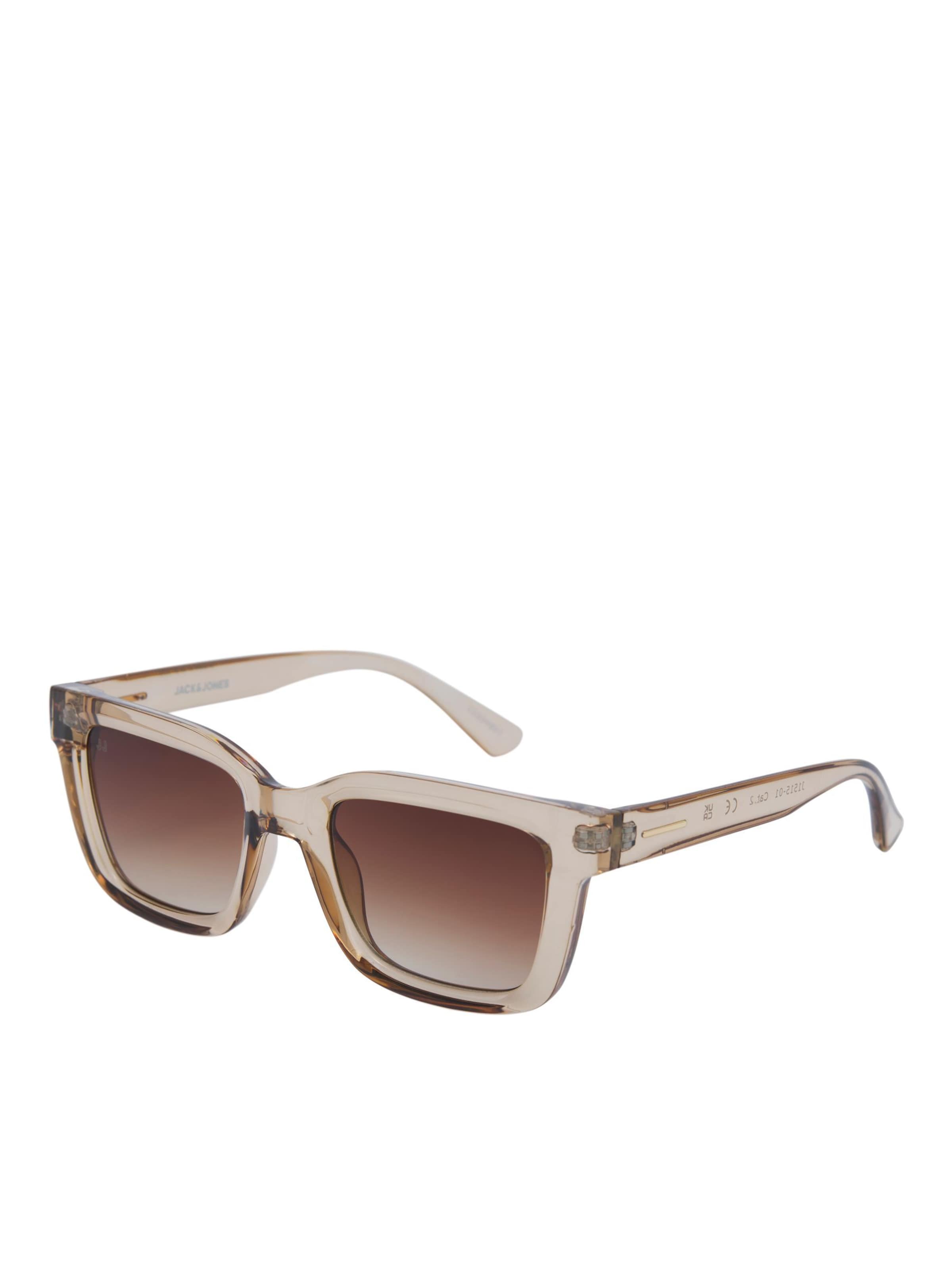 JACK & JONES Sunglasses 'JACKax' in Grey: front