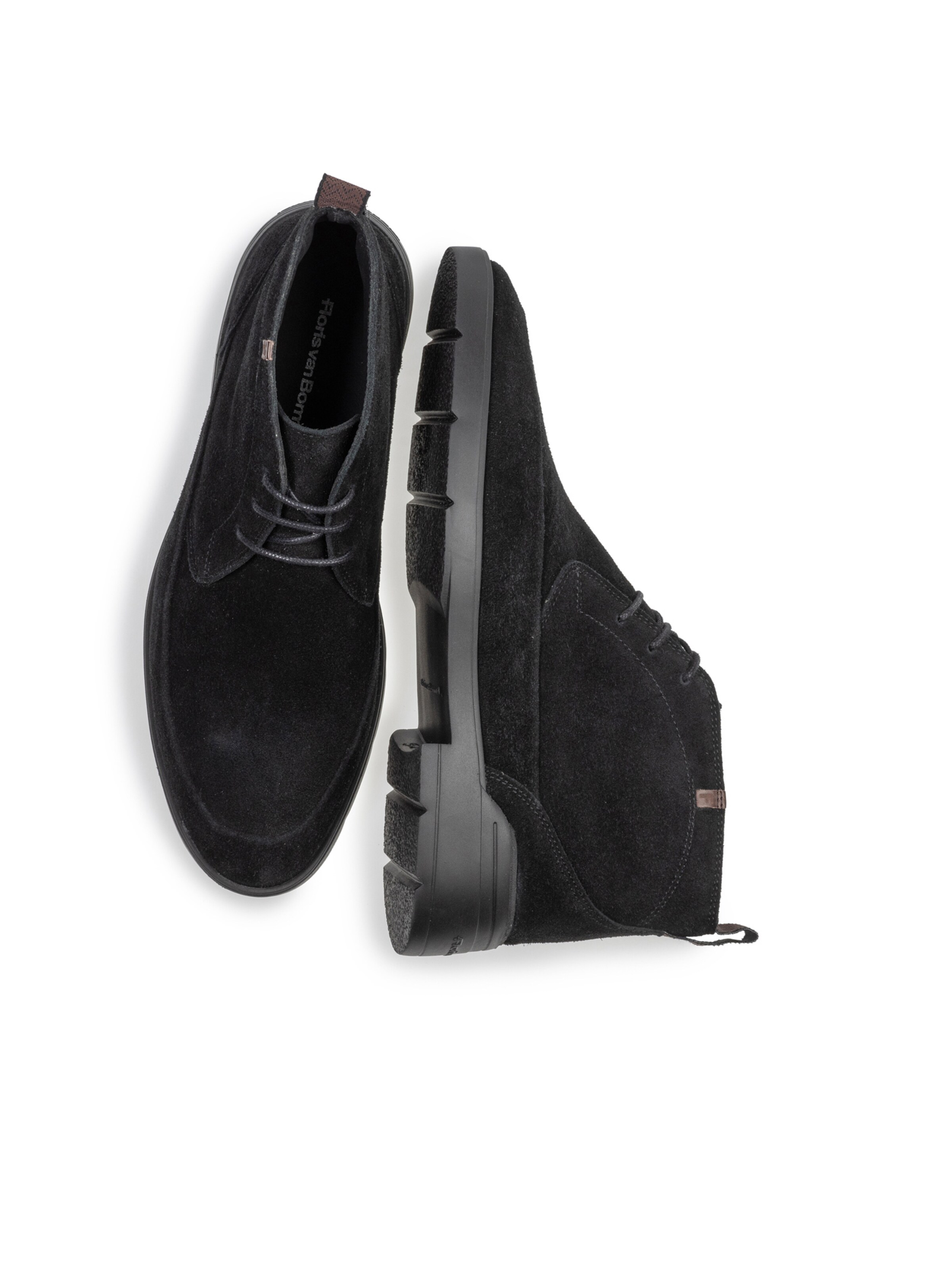 Floris van Bommel Chukka Boots 'De Venker 01' in Zwart