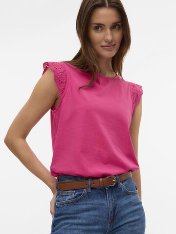 VERO MODA Shirt in Roze