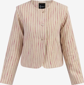 Blazer faina en rose : devant