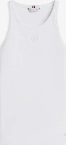 Haut TOMMY HILFIGER en beige : devant